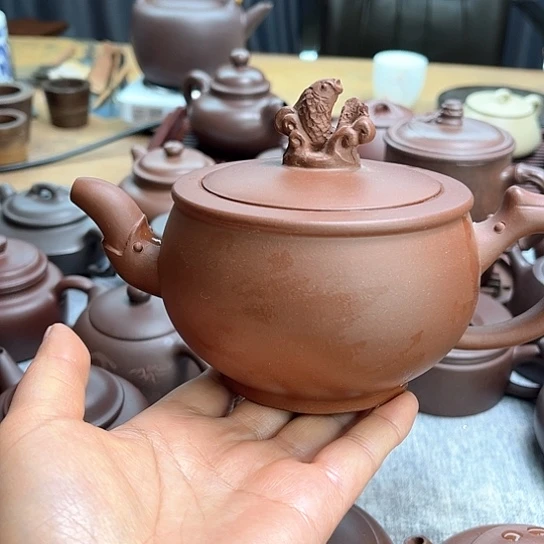 紫砂茶壶弥**滨本山原矿