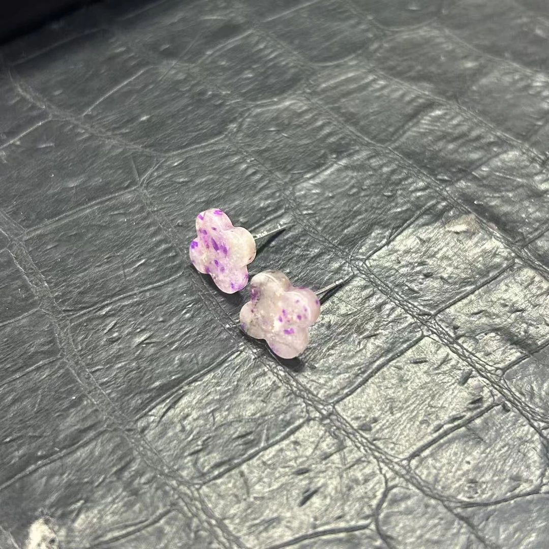 老四精选 老料四叶草耳钉 多样性发其一