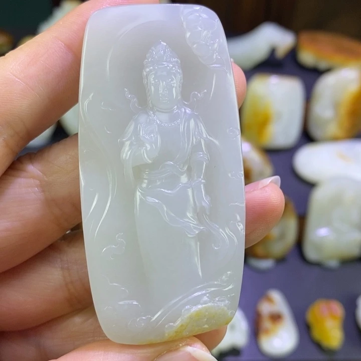 颈饰未镶嵌和田玉
