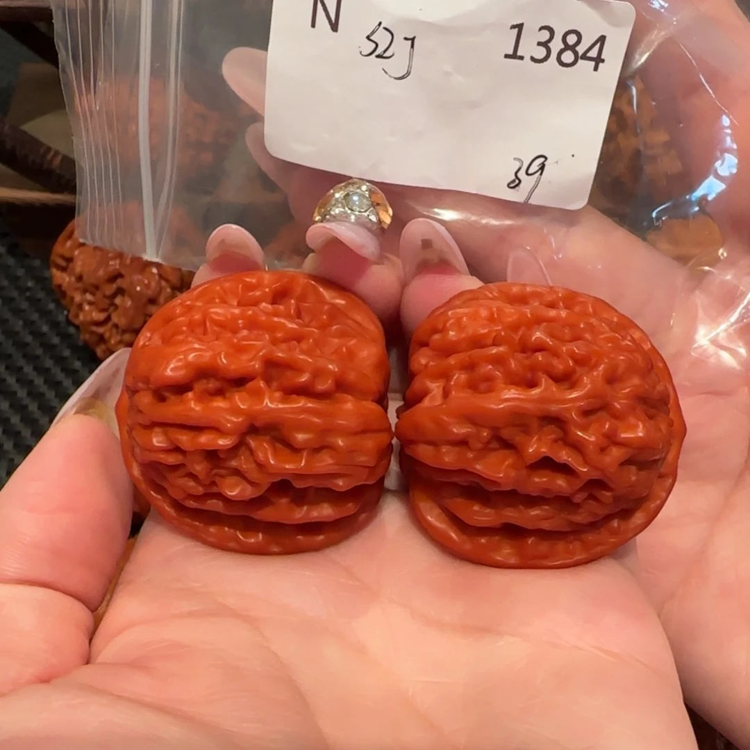 无***为吊坠文玩核桃玉化四座楼39精品
