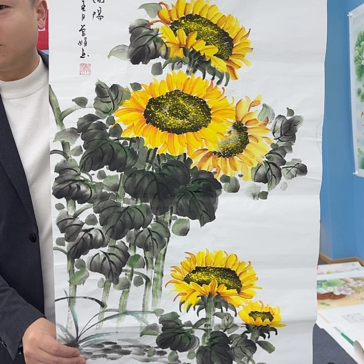 国画手绘国画作品