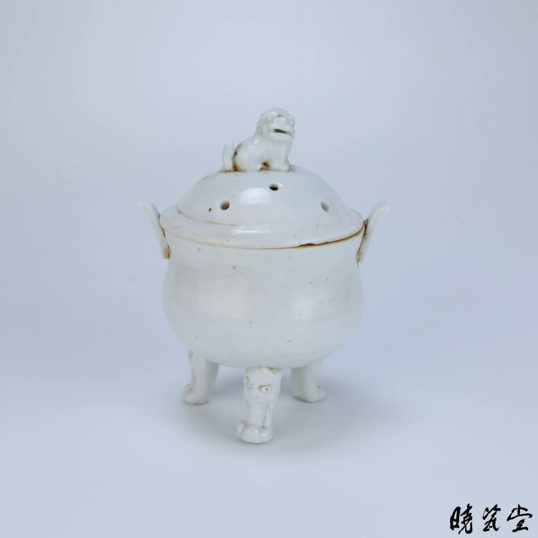 【晓瓷堂】清早期 仿德化窑香炉 QT250432