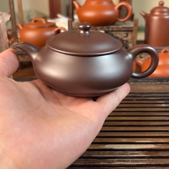 茶壶紫砂原矿紫砂手工制作