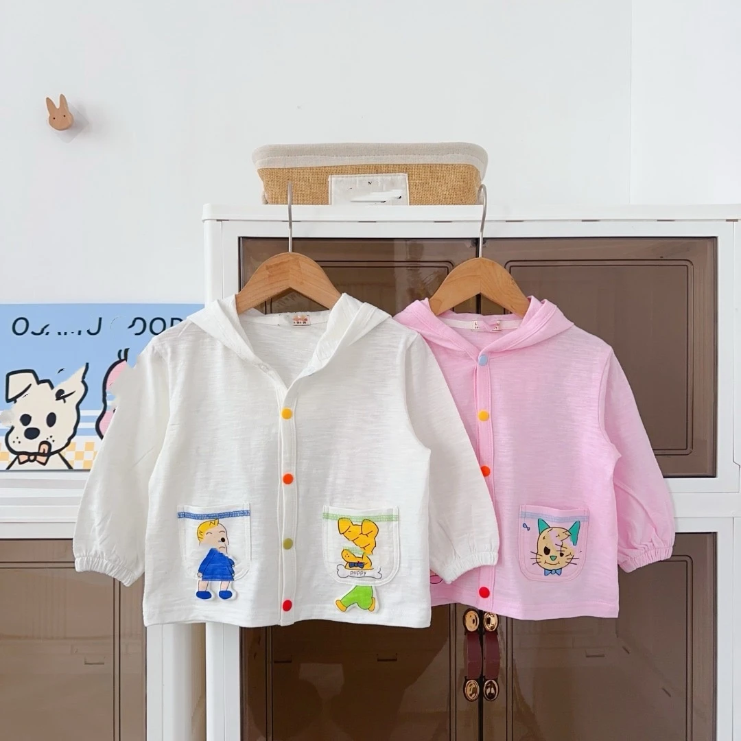 夏季时尚竹节棉防晒衣