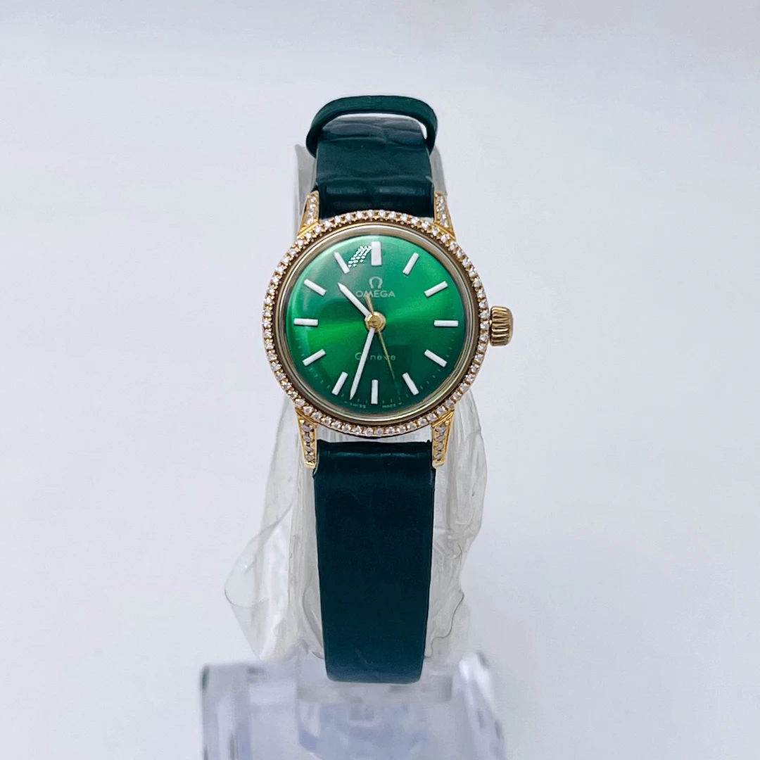 95新 Omega/欧米茄 寄卖欧米茄19631手动机械瑞士名表赠表带