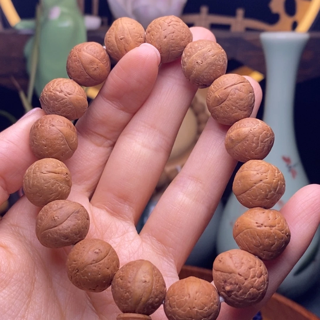 凤眼菩提手串14➕凤眼手串24年老籽