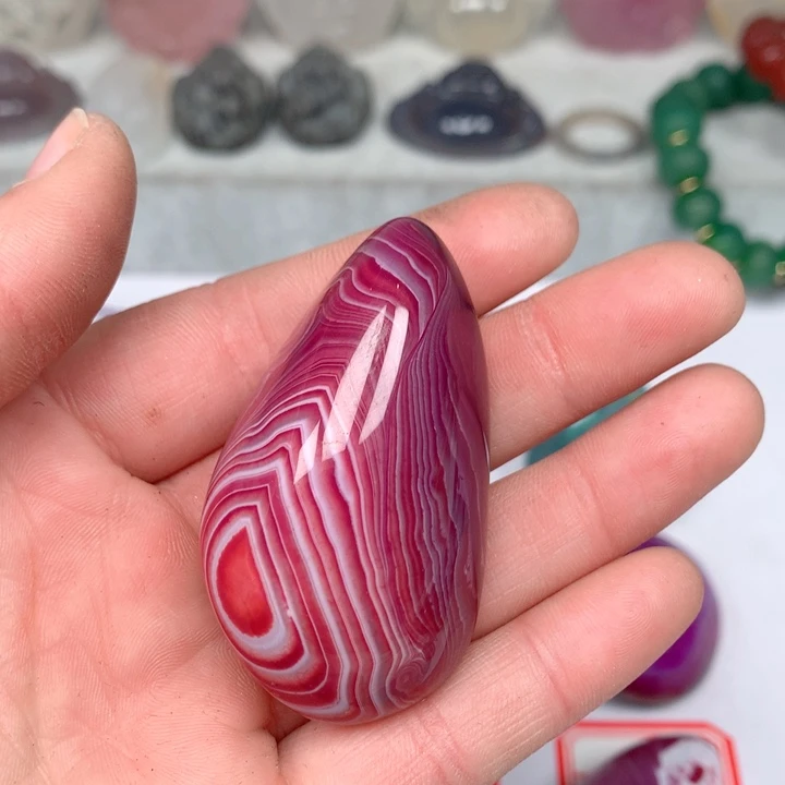 玛瑙/玉髓颈饰未镶嵌N****