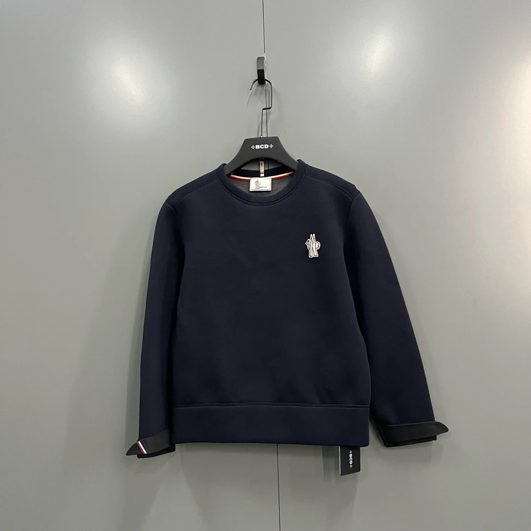 95新 蒙口 q225 藏青色logo刺绣卫衣fg206180