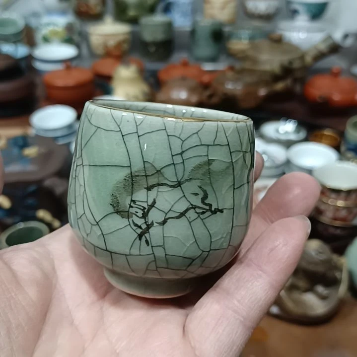 瓷片在**方瓷片茶道具…………………