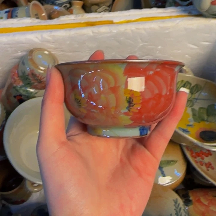 瓷片景德镇陶瓷手工手绘