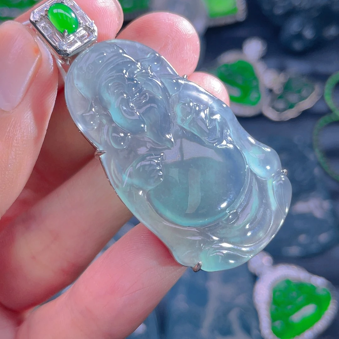 颈饰未镶嵌翡翠翡翠