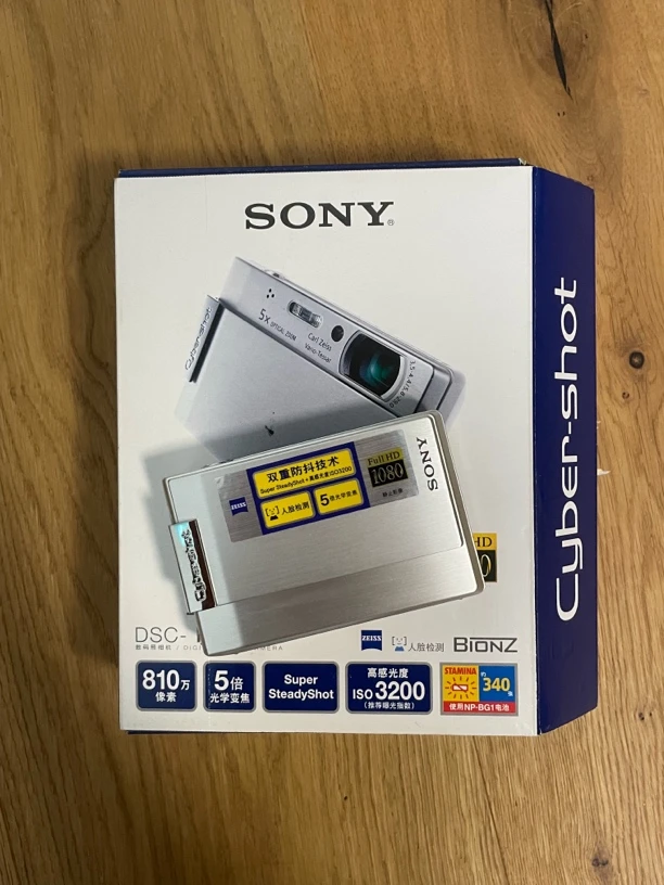 95新 Sony/索尼 索尼t100原盒，成色如图，功能完好