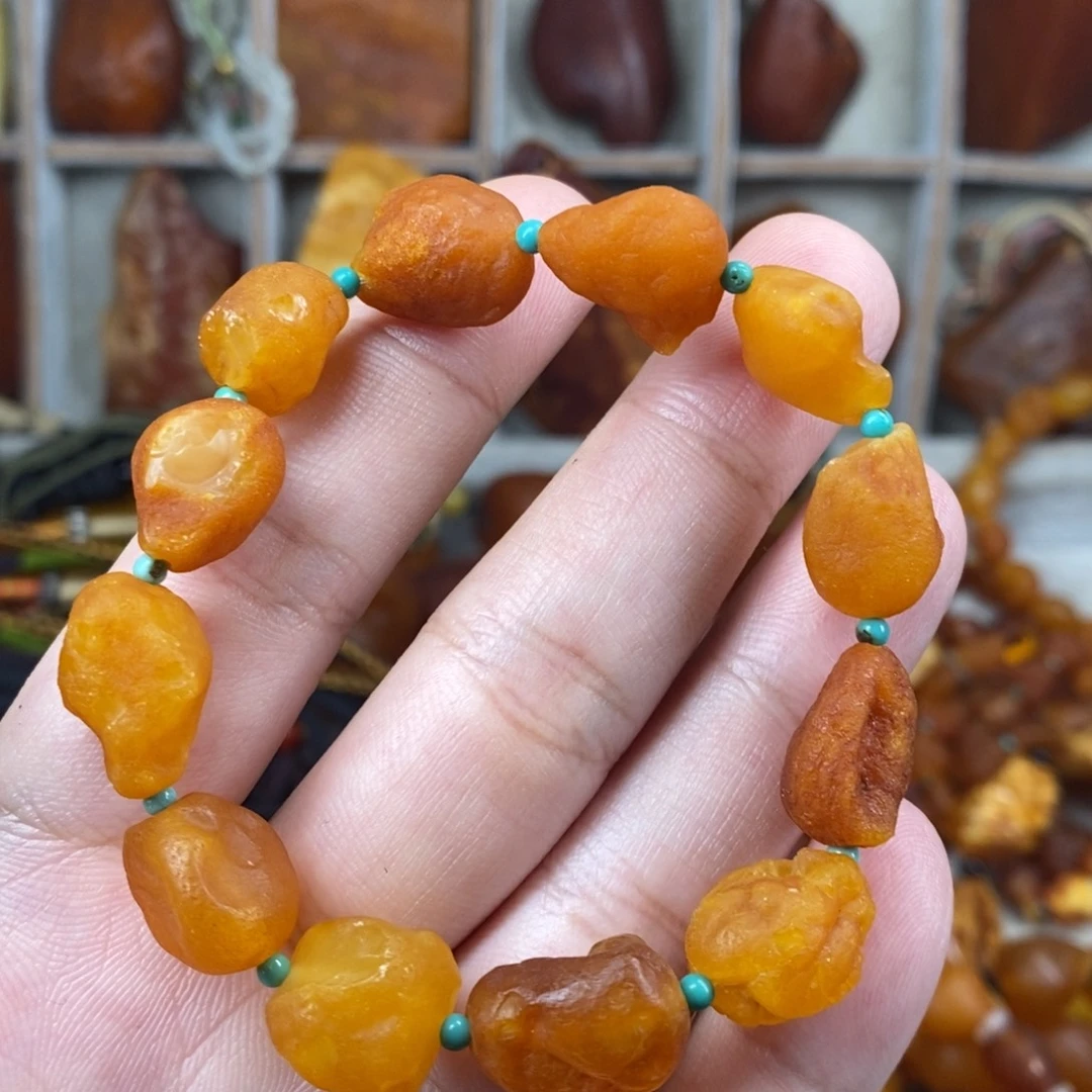 琥珀未镶嵌珠宝奇石