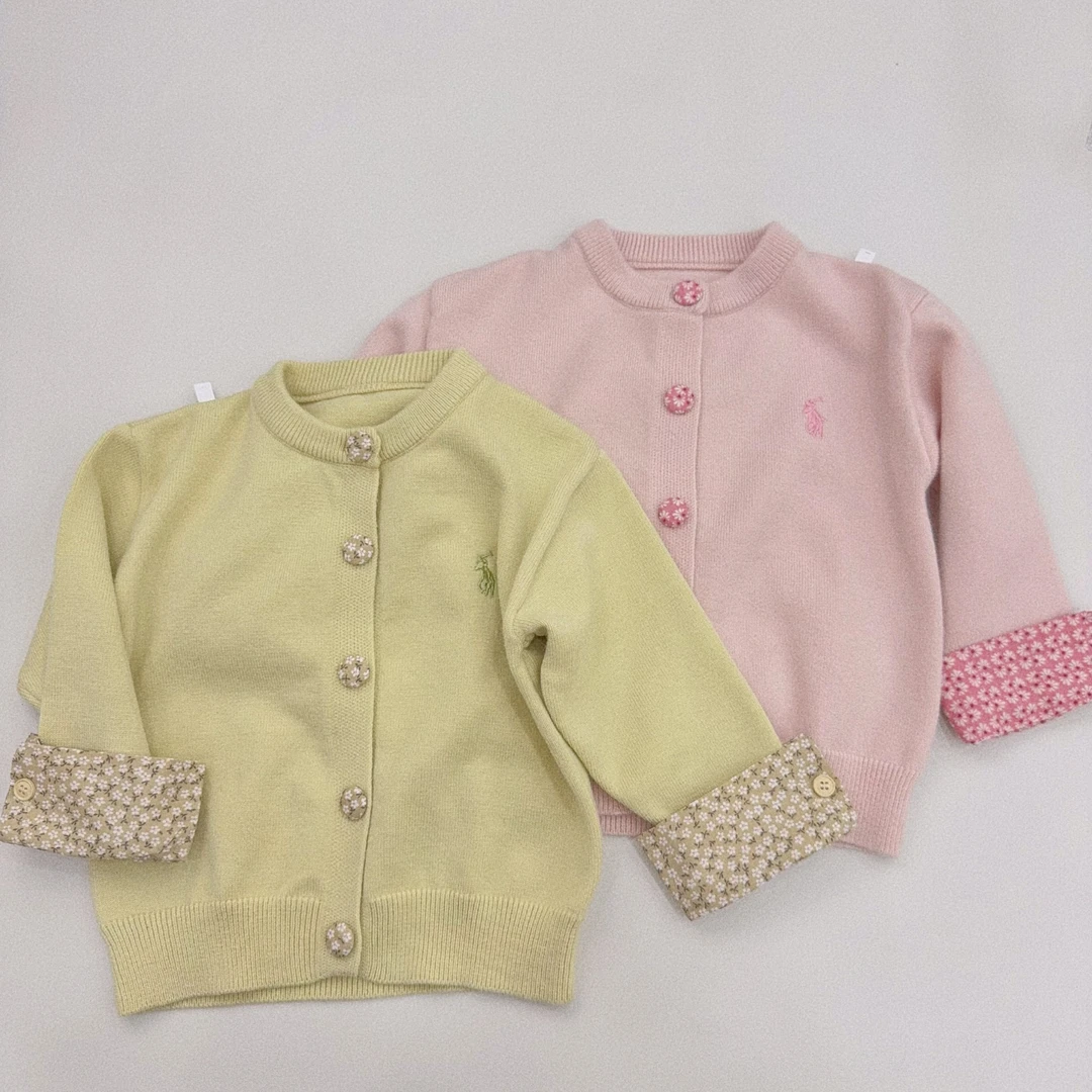 【XTL】2025新春彩色拼接针织开衫外套 2307