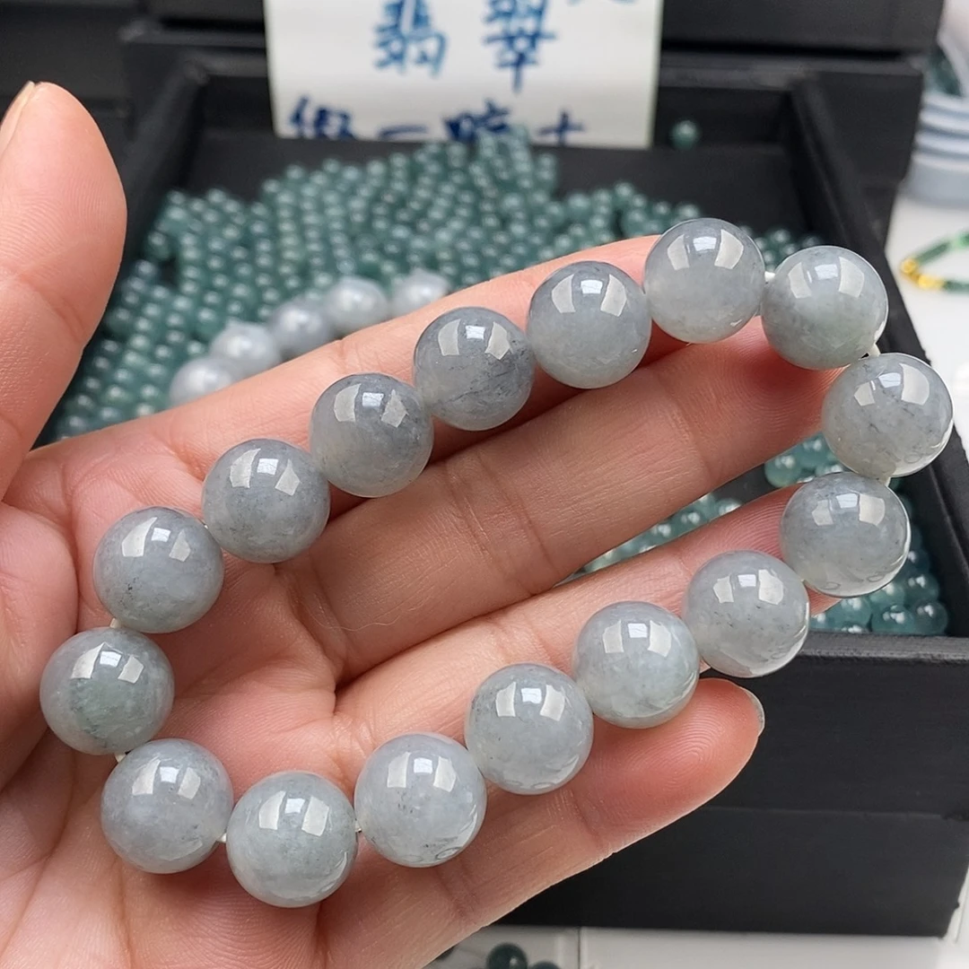 ****风翡翠未镶嵌手链翡翠手串