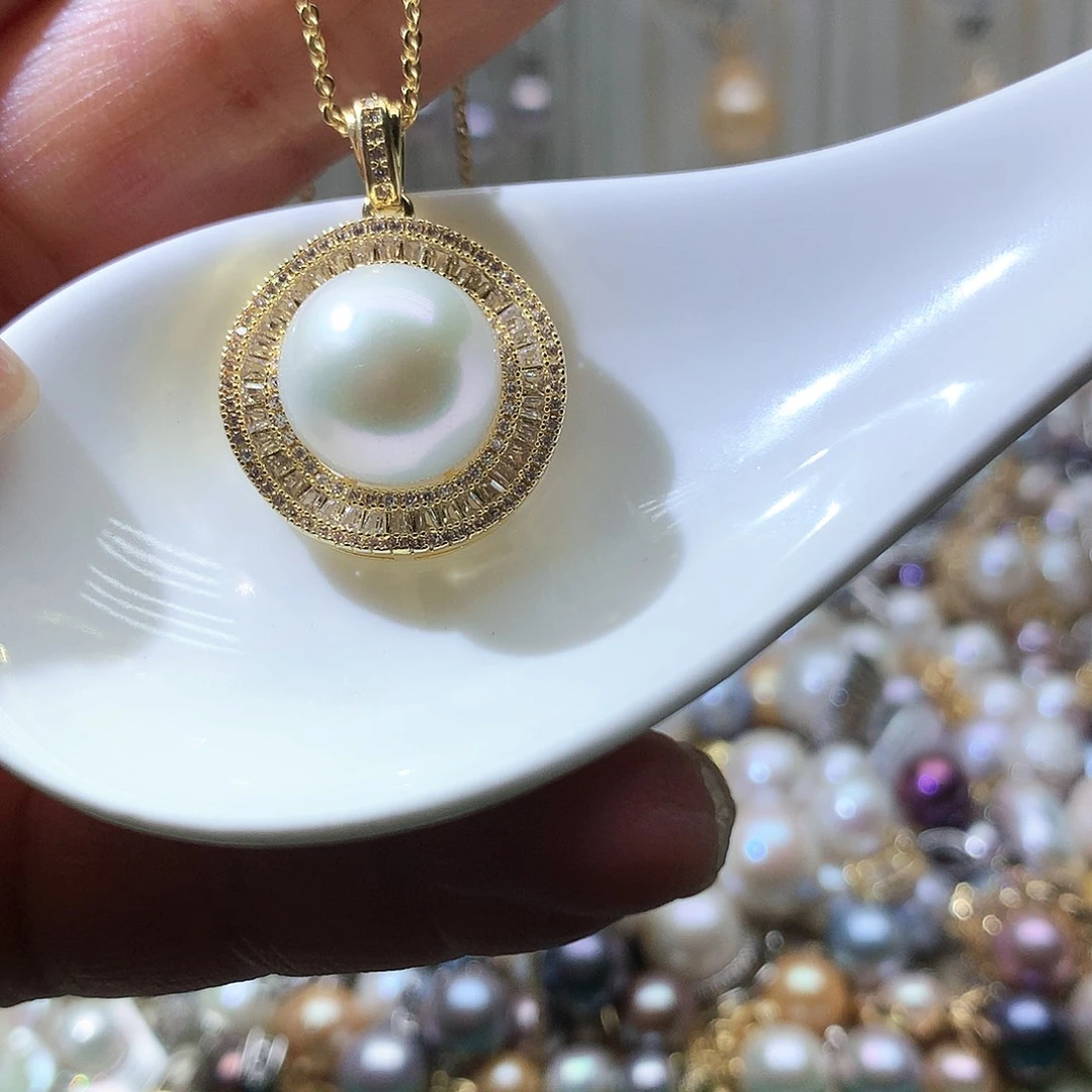 淡水珍珠颈饰未镶嵌