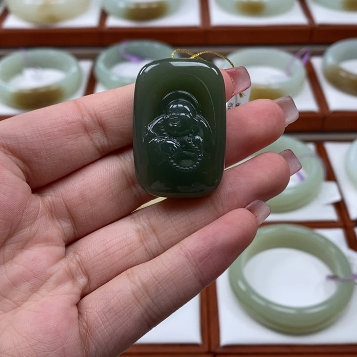 和田玉挂件未镶嵌