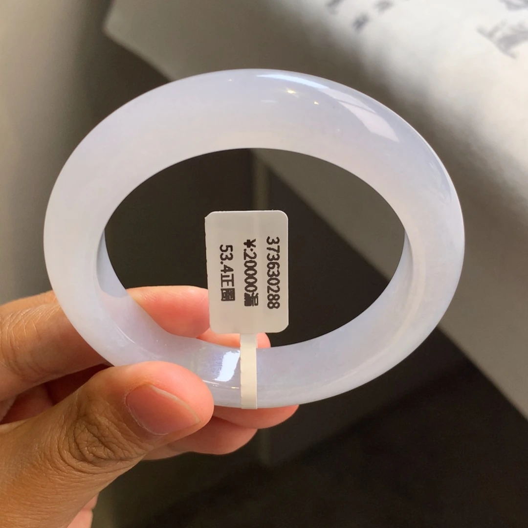 翡翠手镯未镶嵌回流-冰粉泥鳅背手镯（勿拍实价22300）有纹漏