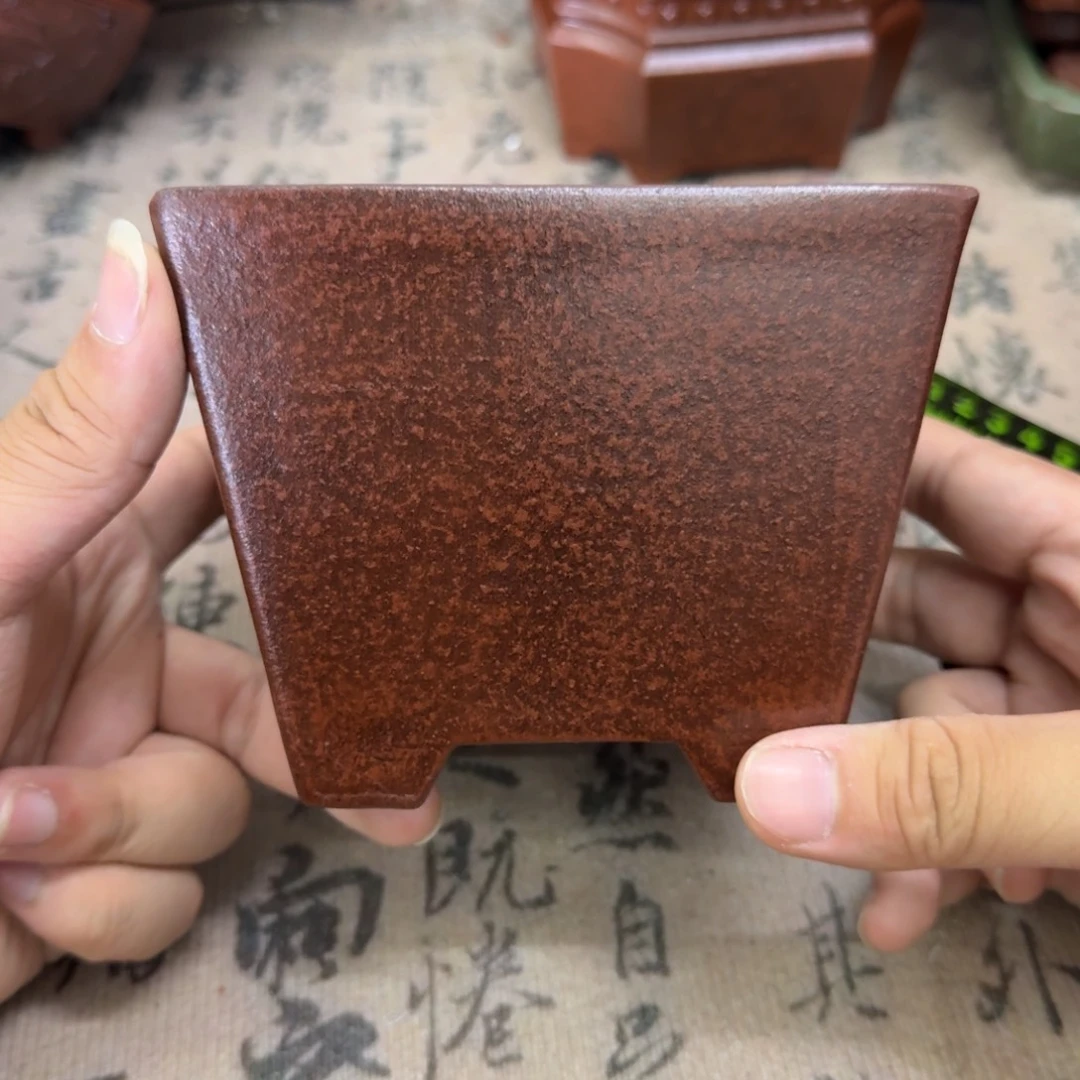 紫砂花盆10.5x8.5内经紫砂花盆