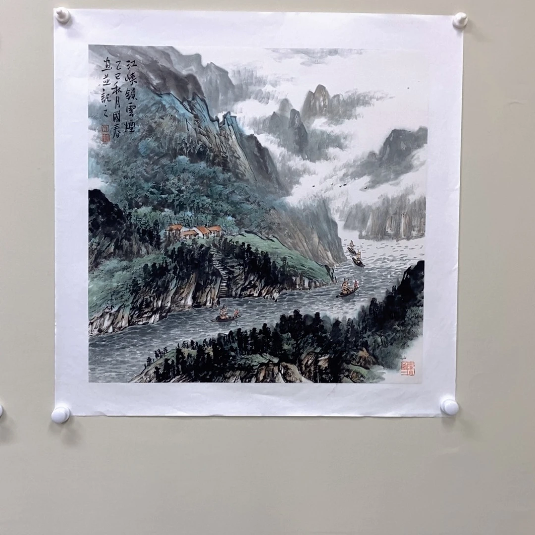 国画韦国春四尺斗方精品佳作