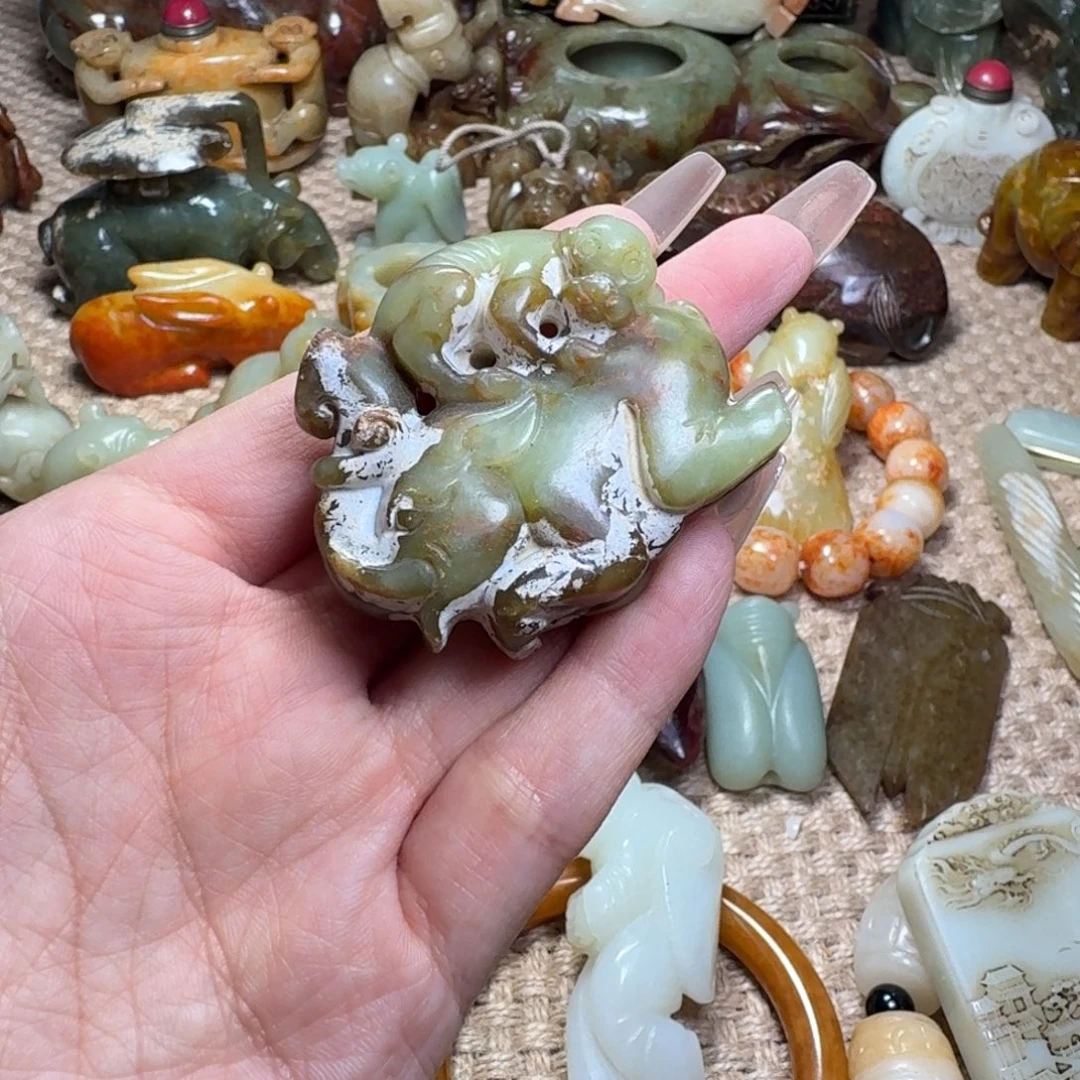 白玉菩提吊坠挂件