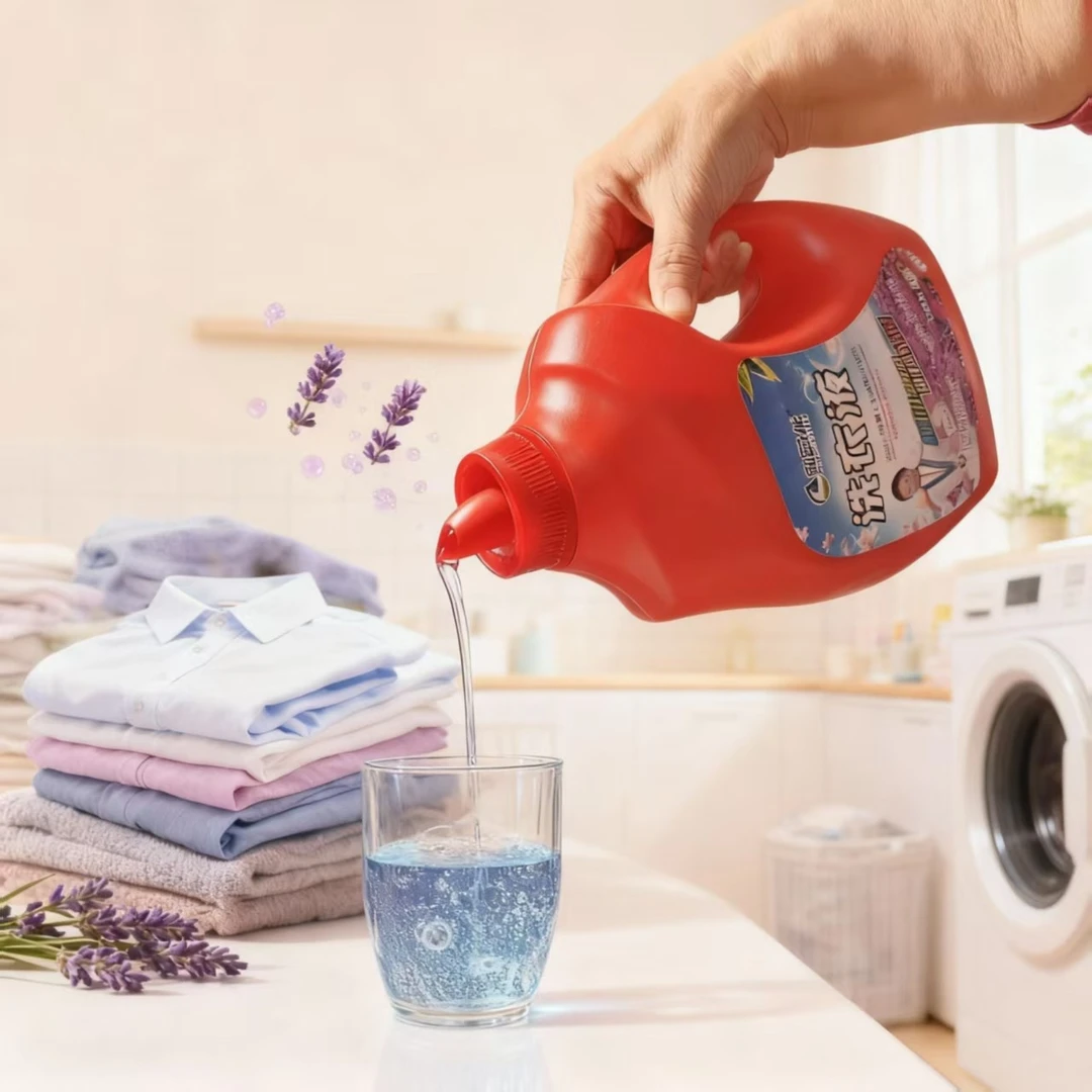 熏衣草香除螨无磷护色去污留香深层去渍瓶装家用易双11购物洗衣液