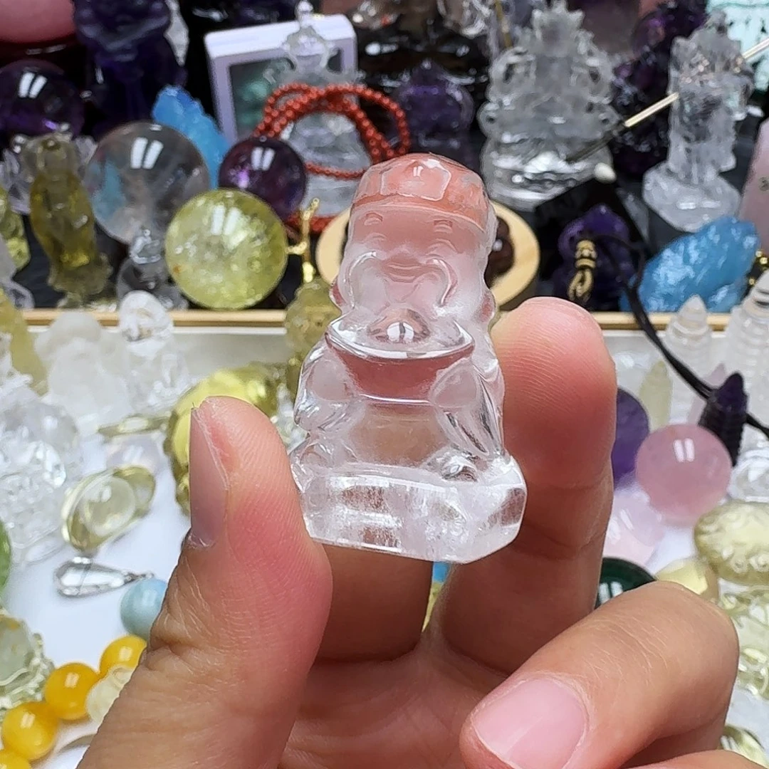 未镶嵌水晶珠宝半成品
