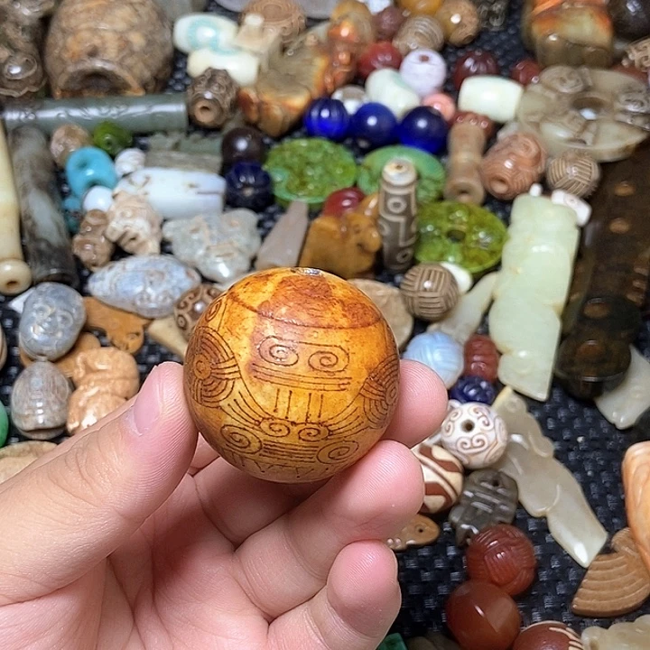 和田玉未镶嵌颈饰121