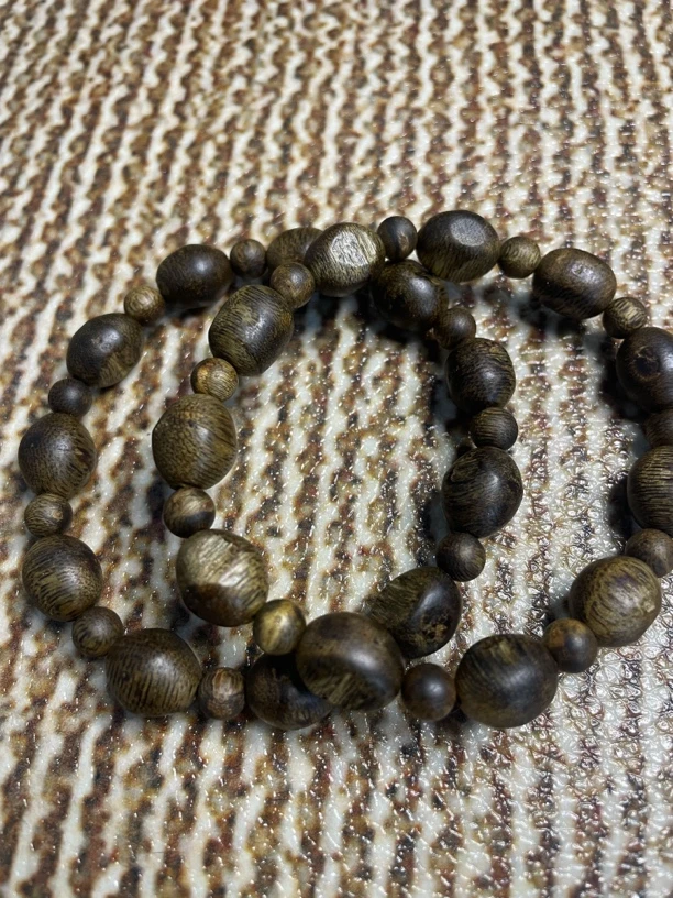 奇楠沉香白棋留疤单圈卡10 多样性发一条