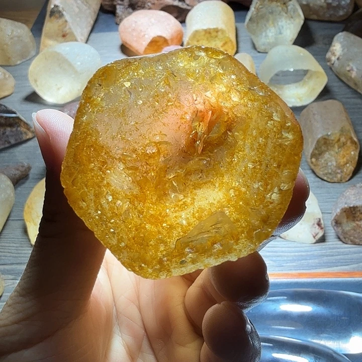 水晶珠宝半成品未镶嵌