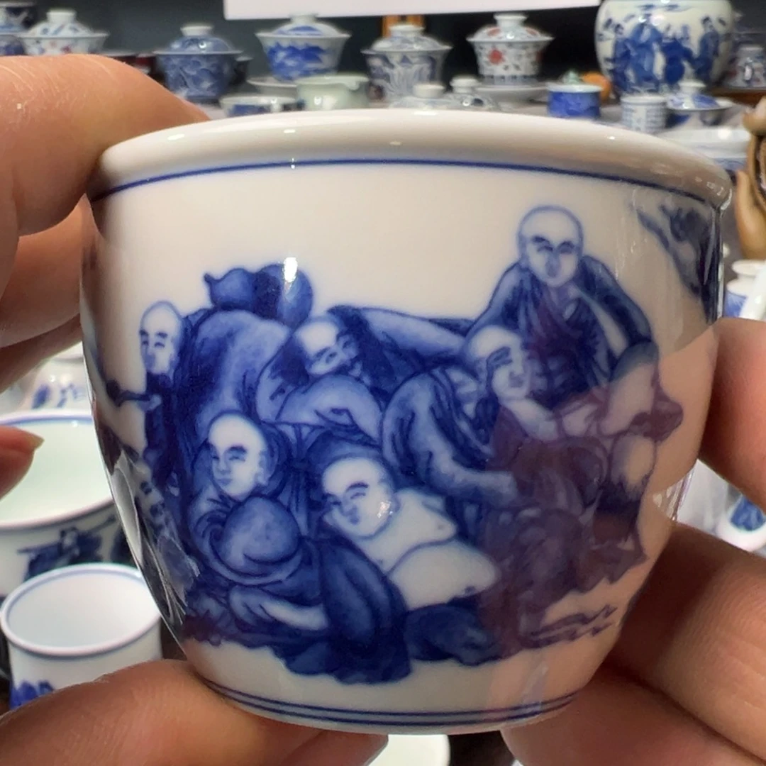 摆件景德镇青花瓷器