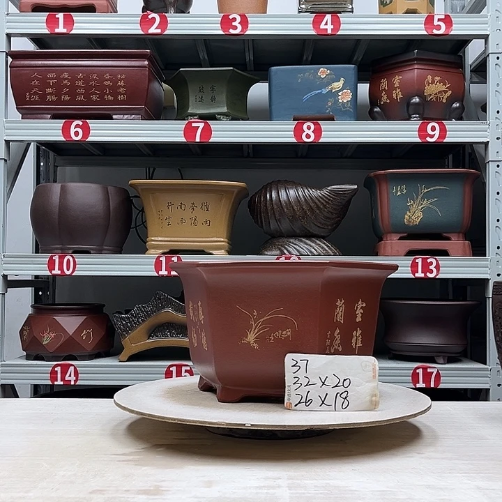 花盆紫砂紫砂花盆