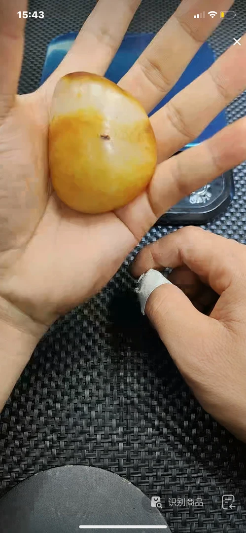 新疆和田籽石手把盆景