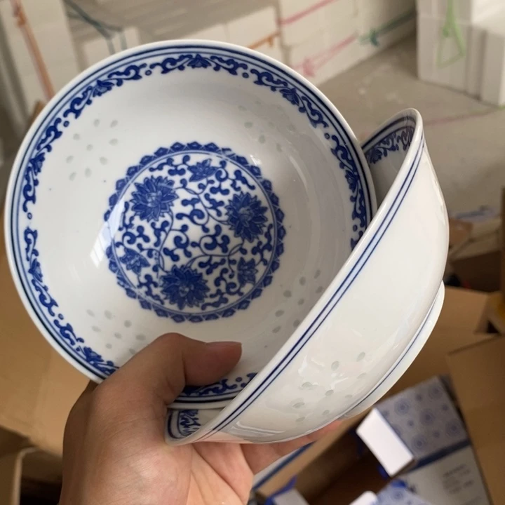 碗景德镇高温细白瓷餐具