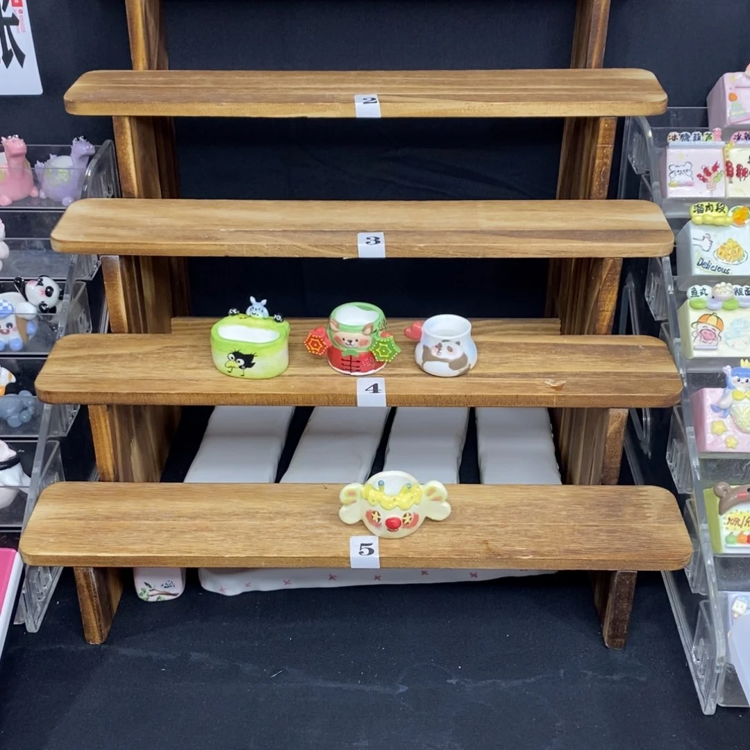 烦***烦手捏我釉烧拇指花盆4只