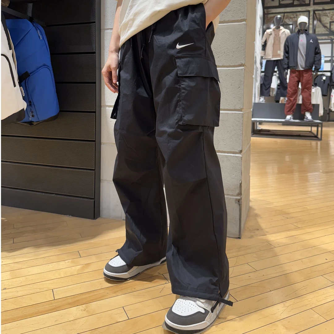 NIKE/耐克CLUB WVN CARGO PANT黑色中性长裤百搭I运动F0392-010