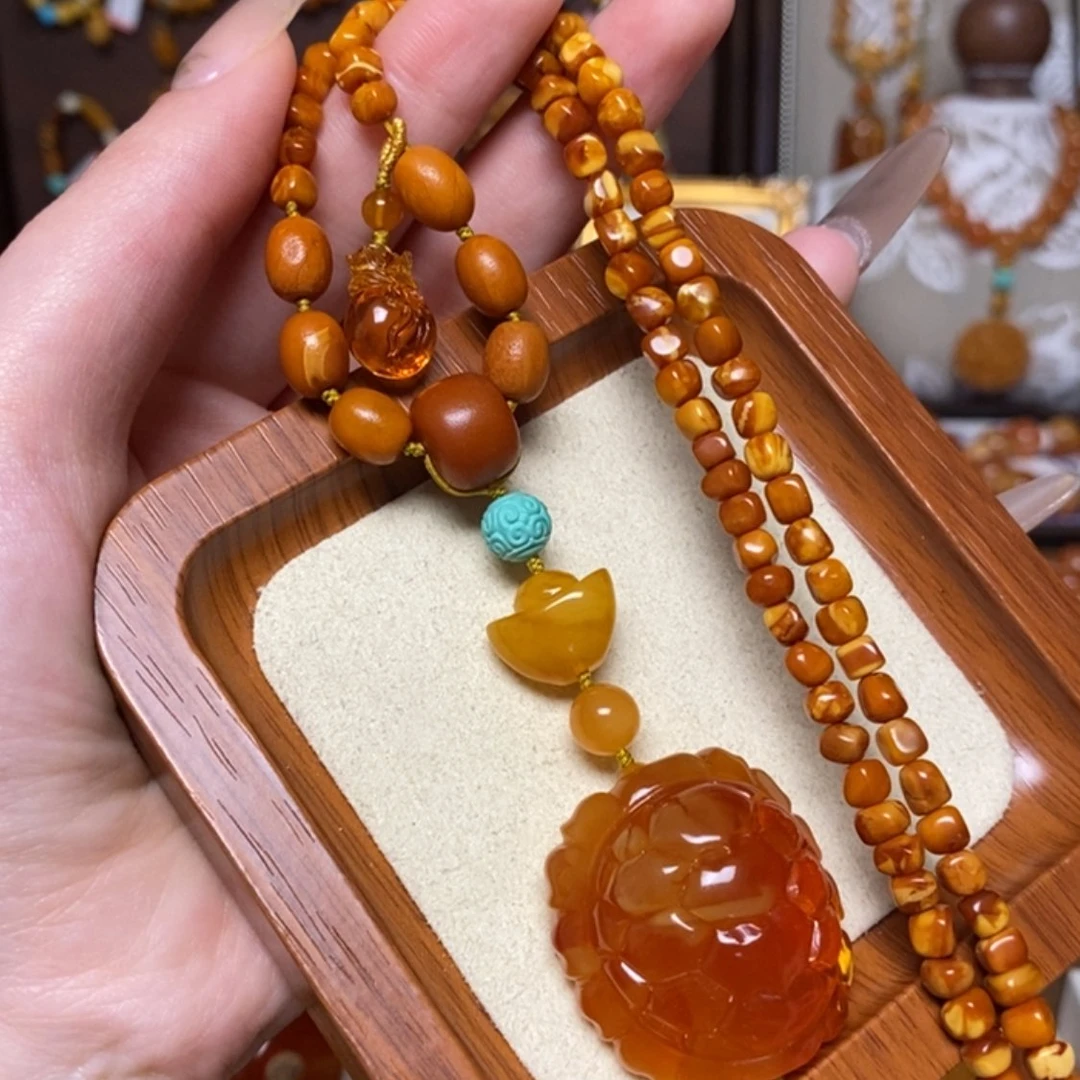 【闪购商品】手链蜜蜡未镶嵌项链