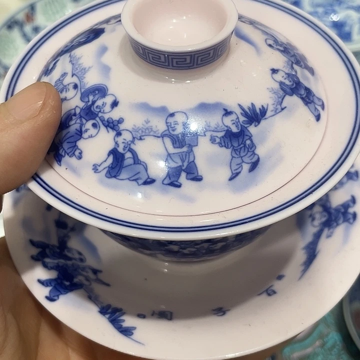 摆件陶景德镇陶瓷主人杯Q沃尔特天