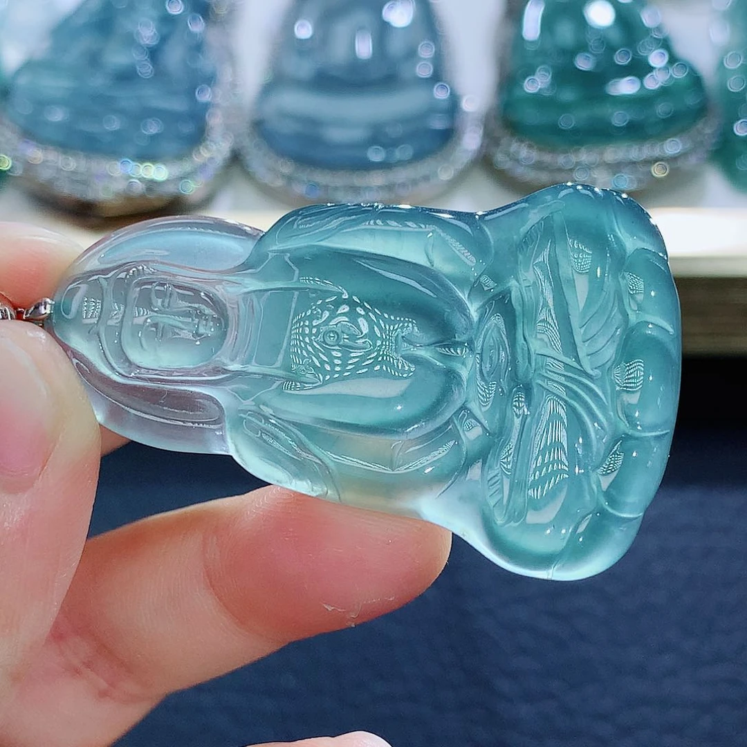 未镶嵌挂件翡翠翡翠