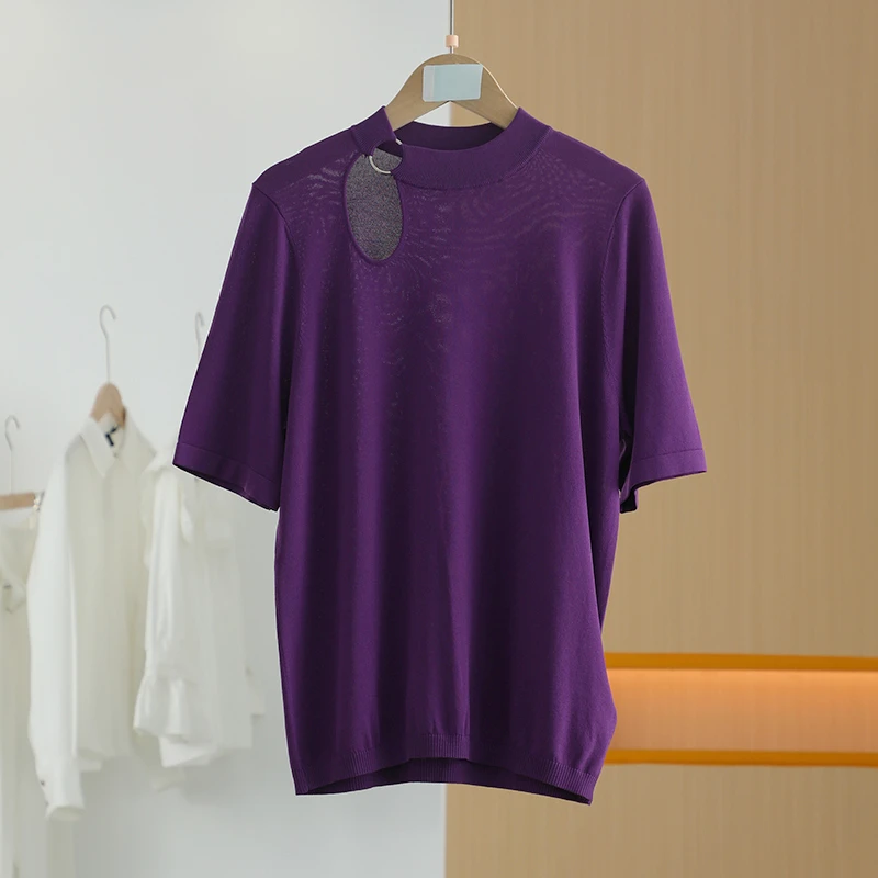 【唐长老自营】货号5463女装夏新款宽松休闲针织衫M