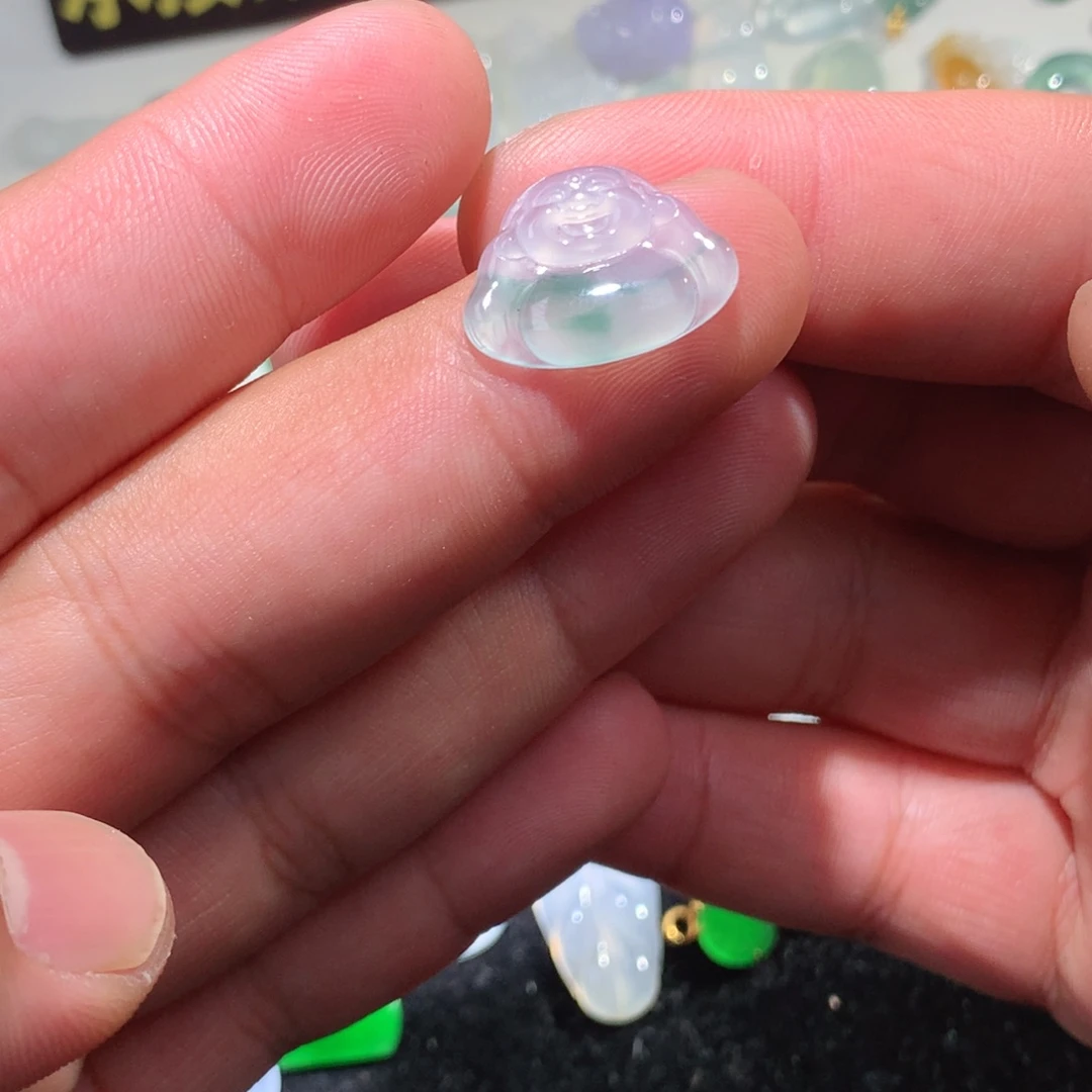 翡翠未镶嵌颈饰天然翡翠一手货源工厂价