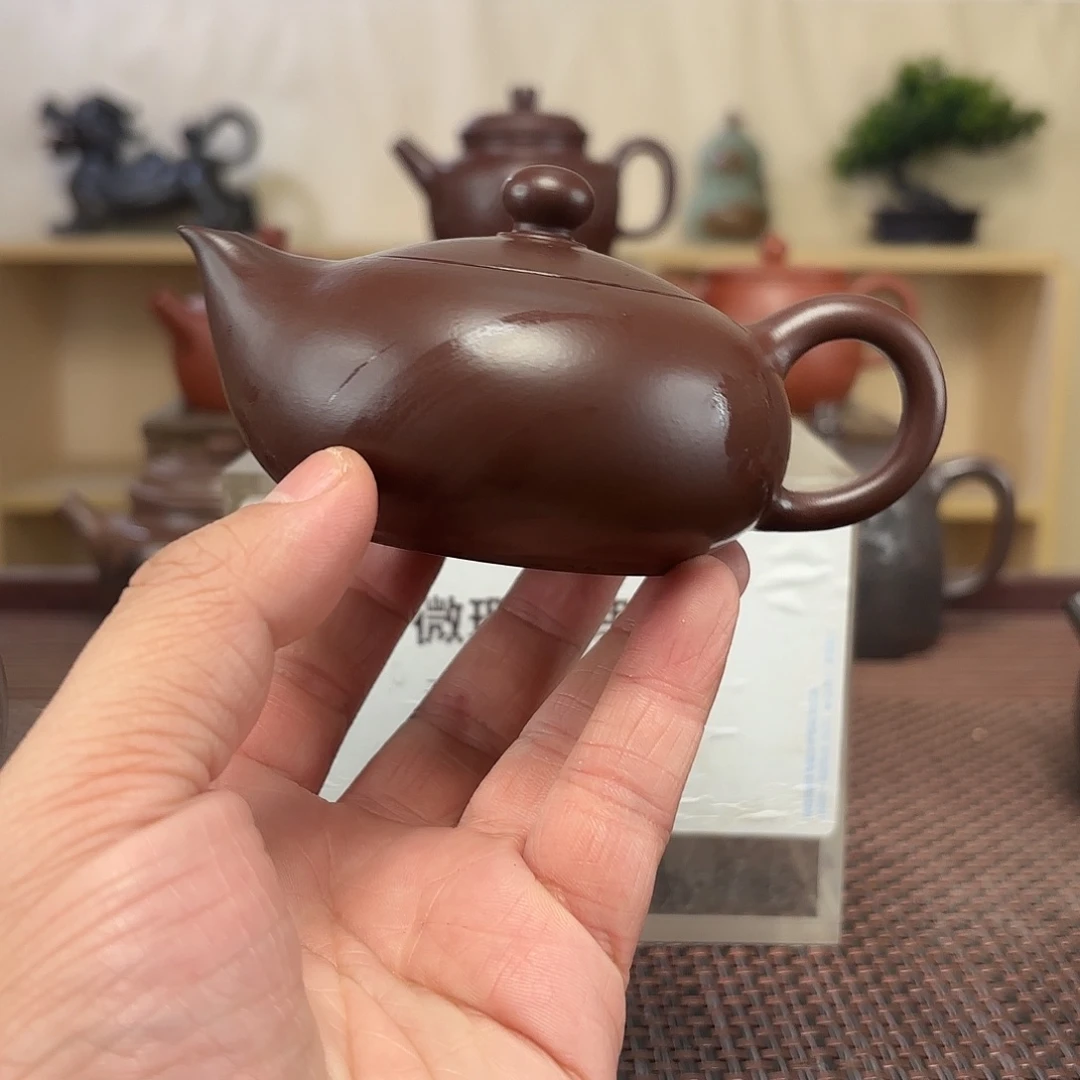 大***法紫砂茶壶微瑕处理