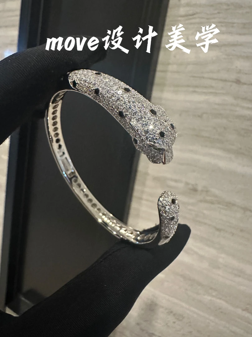 925银手镯 【豹富系列】重工时尚