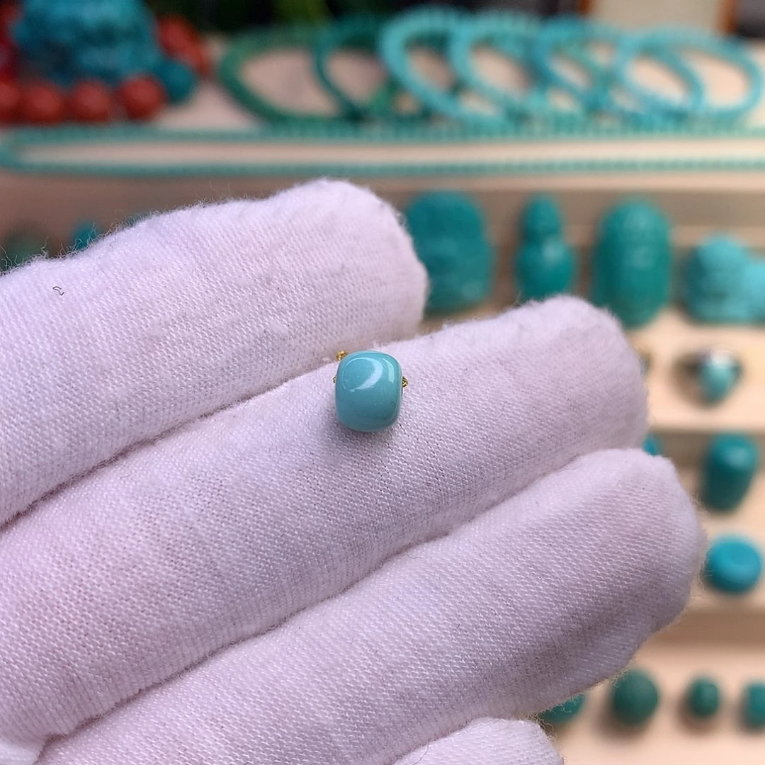 绿松石珠宝半成品未镶嵌