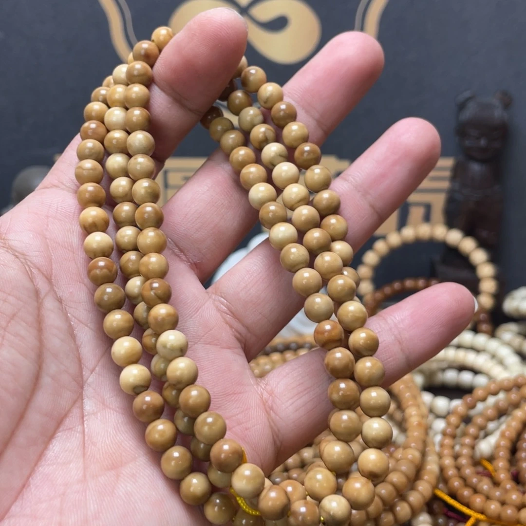 ****龙眼菩提吊坠龙脊菩提7圆珠妖花长串老料无科技