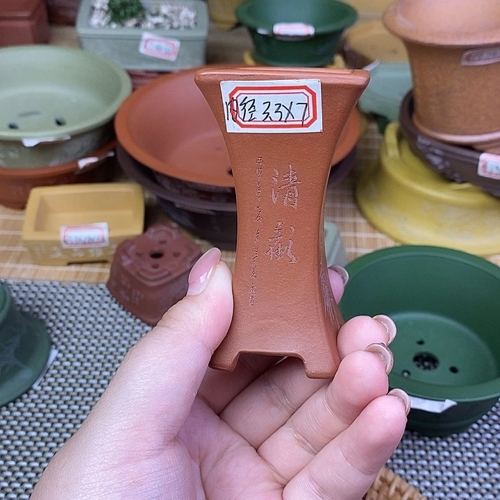 宜兴紫砂精品花盆