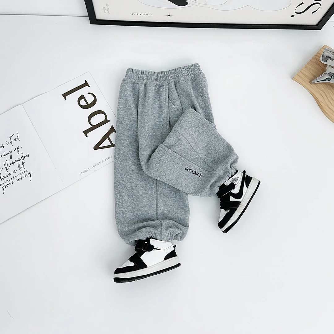 儿童裤子秋冬款男童运动裤2025新款秋装 BQ25896Y 悠悠童话童装