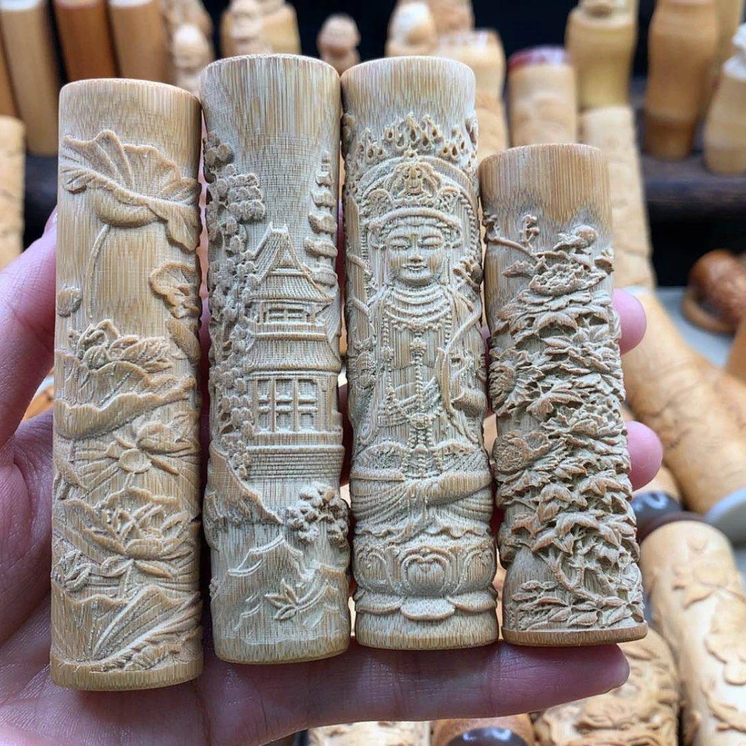 【闪购商品】竹开裂实心竹哈哈哈哈哈哈
