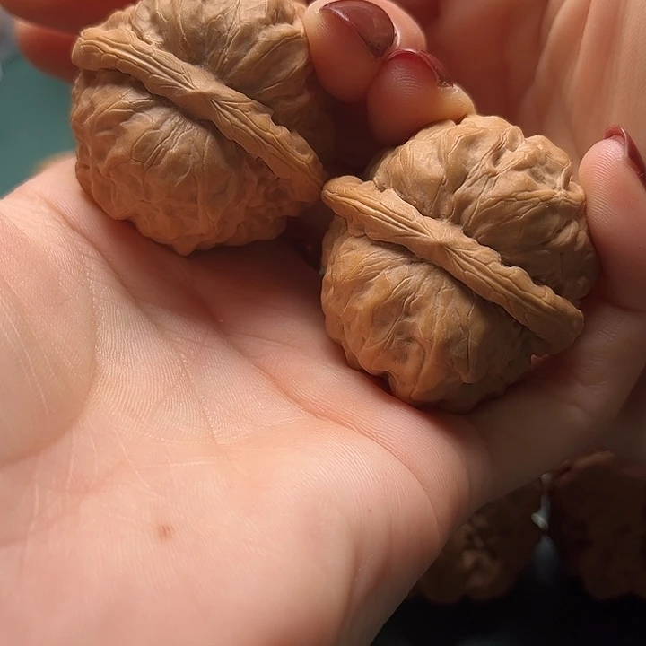 文玩核桃把件41蛤蟆头