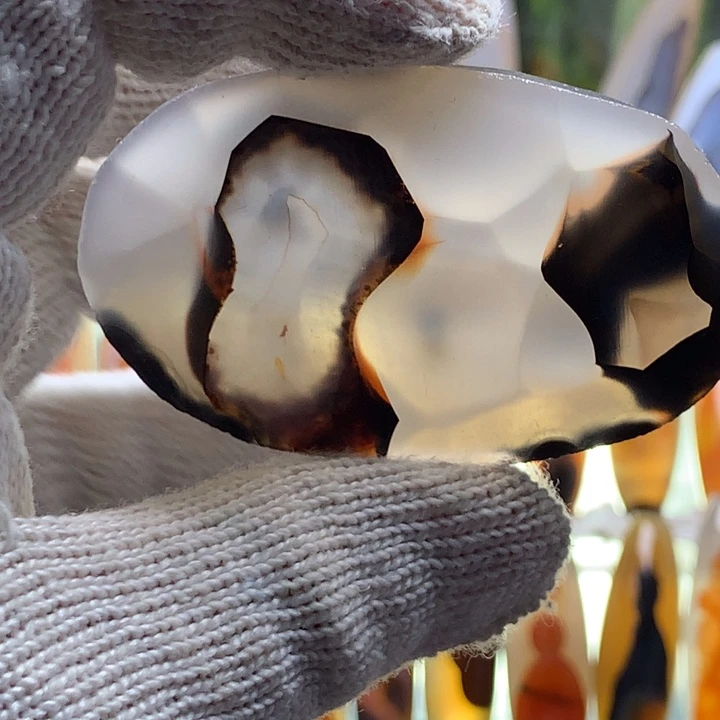 未镶嵌颈饰玛瑙/玉髓108